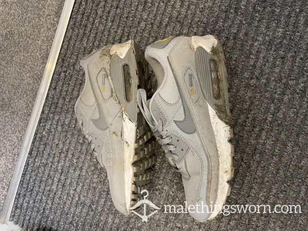 Worn Grey Nike Air Max