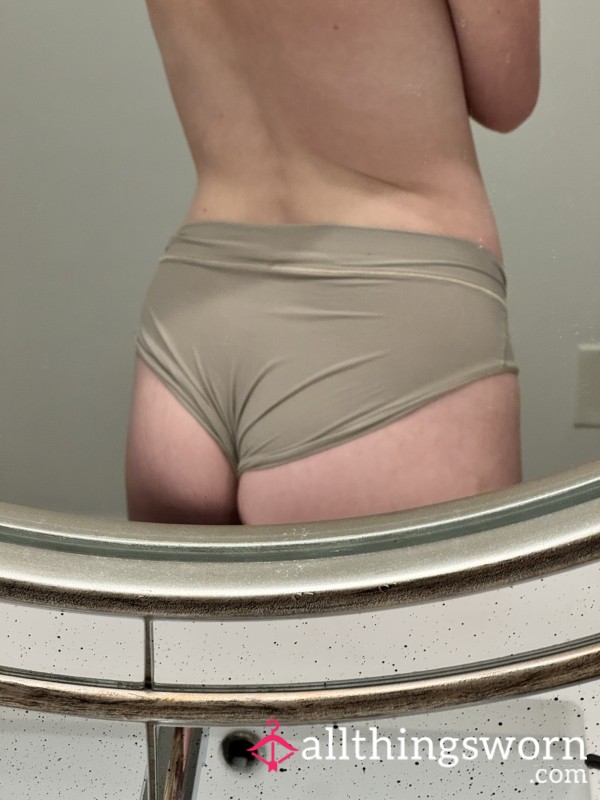 Worn Grey Panties
