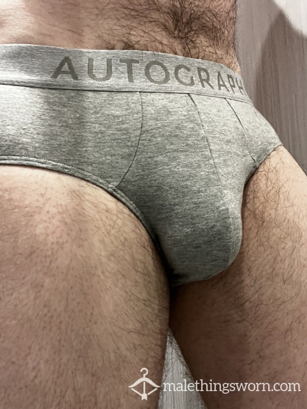 Worn Grey Pants (L)