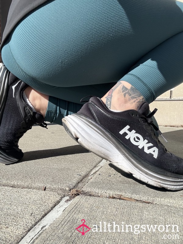 Worn Gym Hoka Sneaker