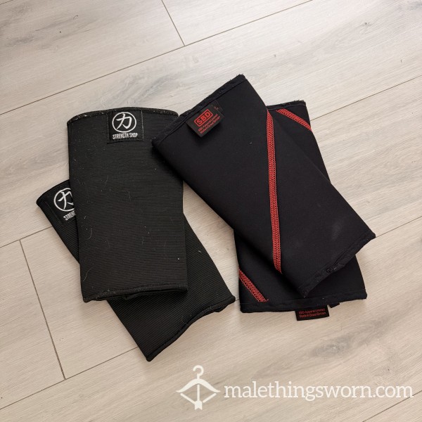 Worn Gym Knee Sleeves (1 X Pair Remaining)