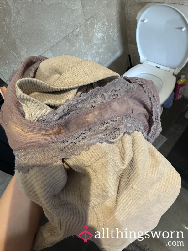 Worn Gym Panties