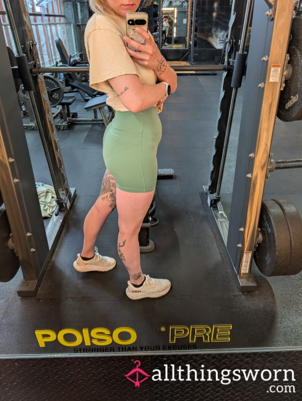 Worn Gym Shorts