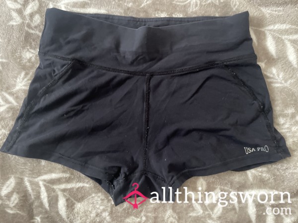 Worn Gym Shorts Size 10 ❤️