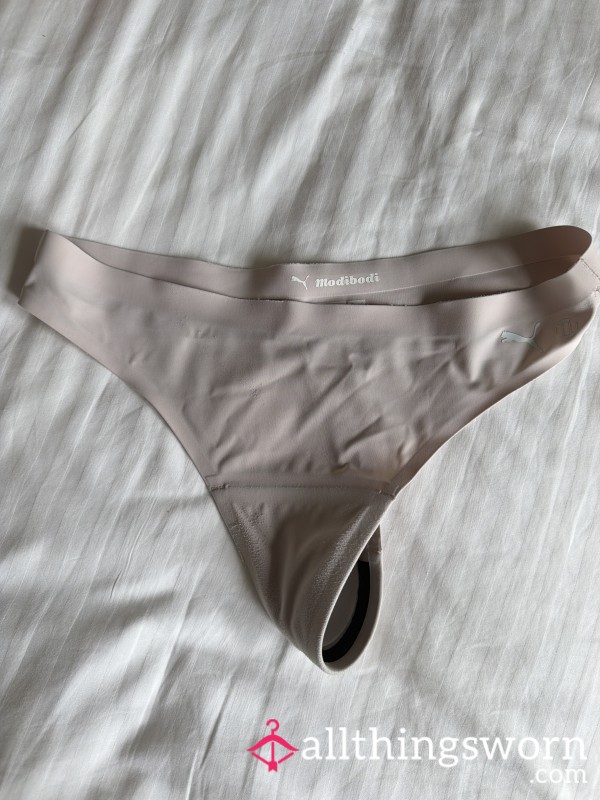 Worn Gym Thong 5 Days