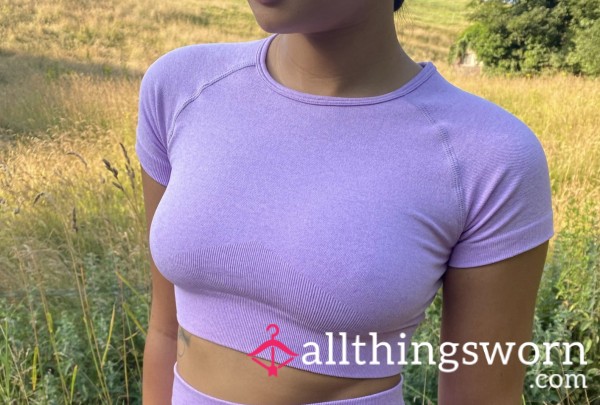 Worn Gym Top