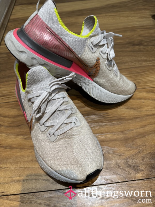 Worn Gym Trainers Size Uk 6