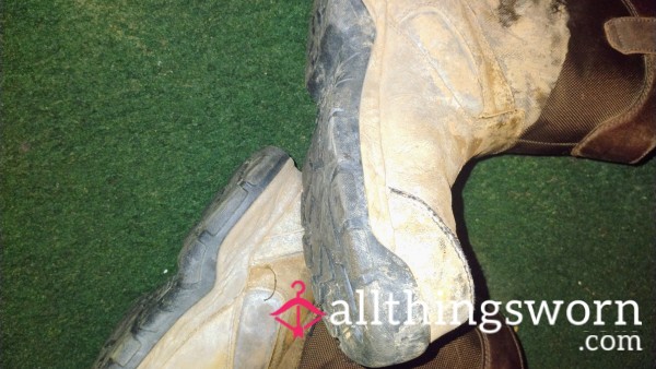 Worn Hard Brahma Boots