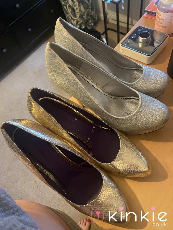 Worn Heels By A Bbw
