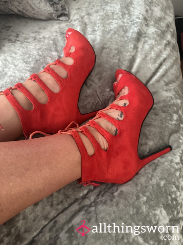 Worn High Heels