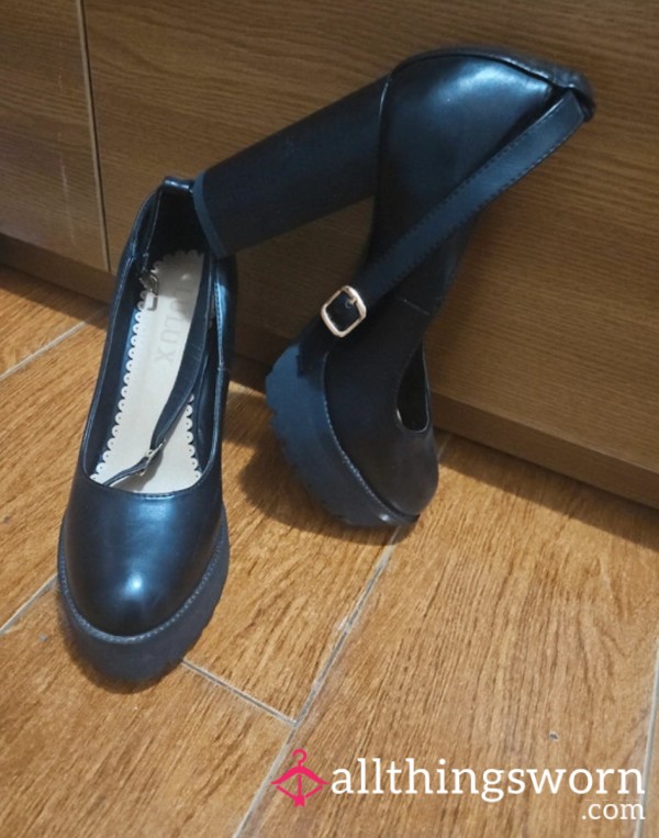 Worn High Heels