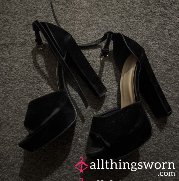 Worn High Heels