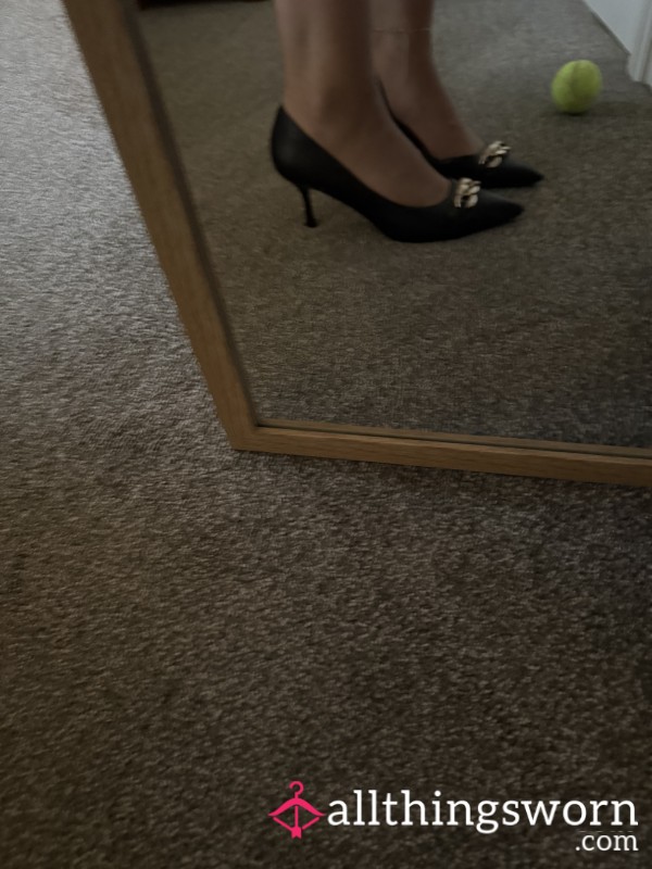 WORN HIGH HEELS