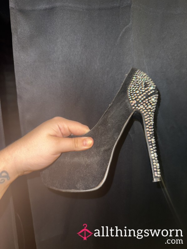 Worn High Heels