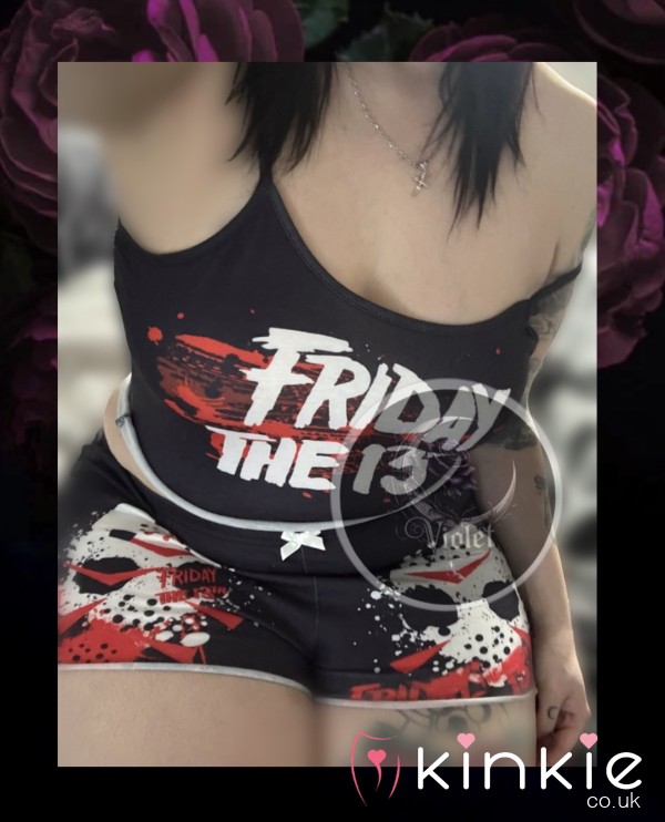 Worn Horror Soft Pj Set