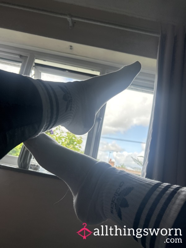 Worn In Adidas Sport Socks
