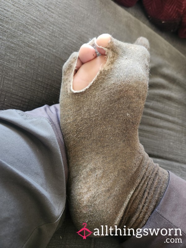 Worn In, Holes Socks With 24 Hour Wear Included