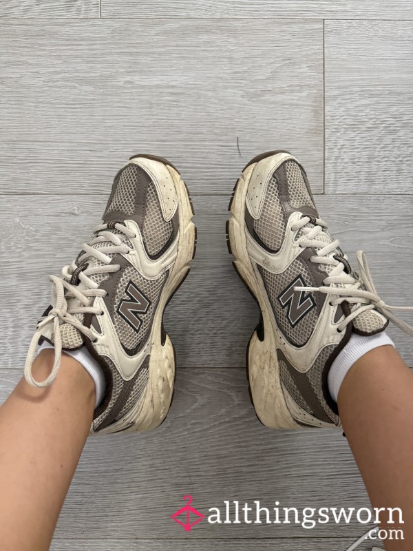 Worn In New Balance Trainers