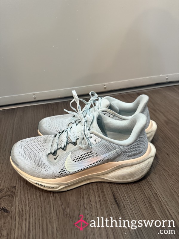 Worn In Nike Sneakers - Work Shoes