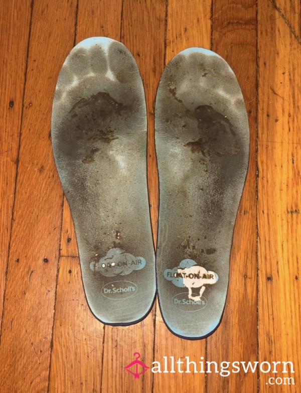 Worn Insoles From Work- 1 Month Old