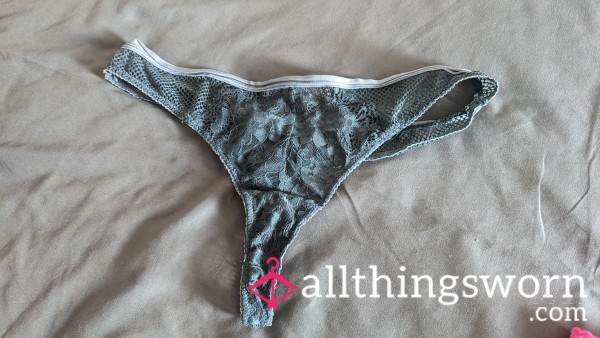 Worn Kahki S**y Thong , Delivered To Your Liking