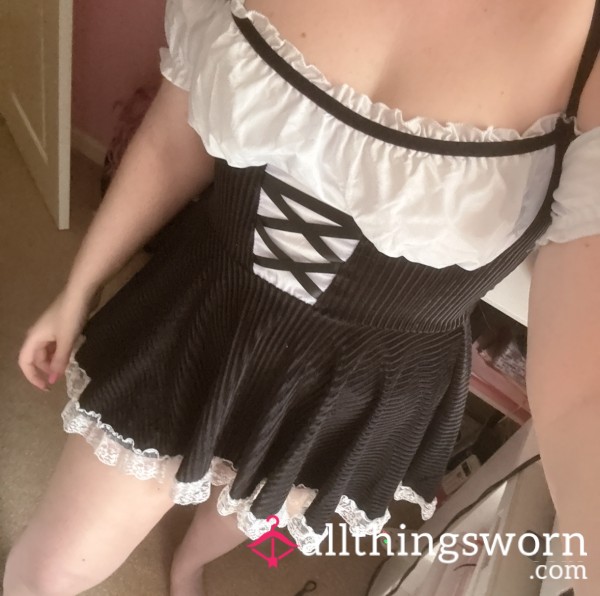 Worn Kinky Maid Dress – For Good Girls Or Naughty Slaves
