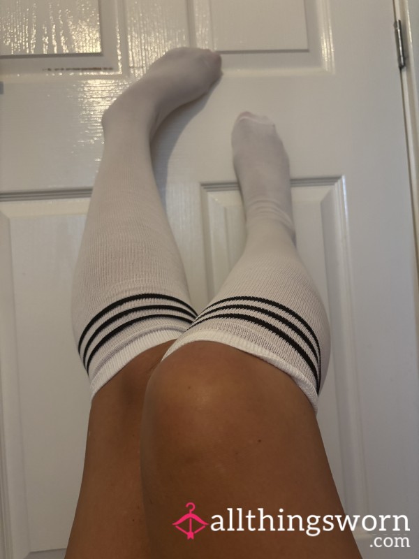 Worn Knee High Socks