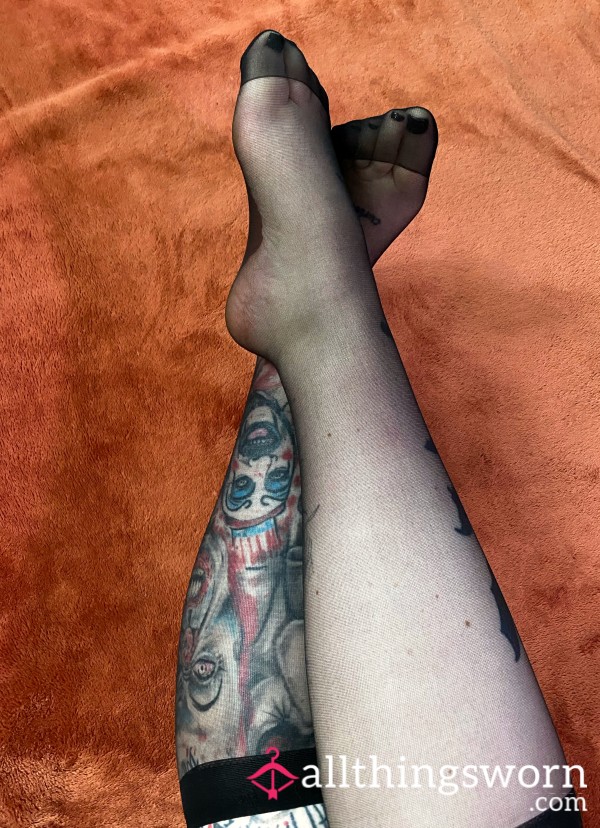 Worn Knee Highs