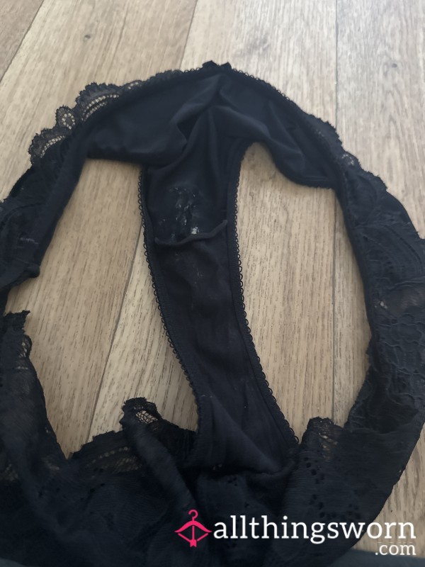 Worn Knikers I Had S** In … C*m Driping In To Them Wore Them After For 48h And To The Gym And Work