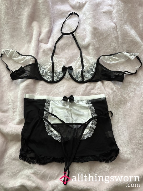 Worn Lace Maid Lingerie