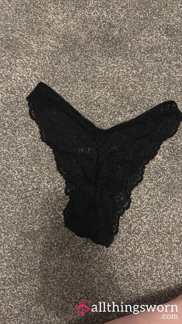 Worn Lace Panties