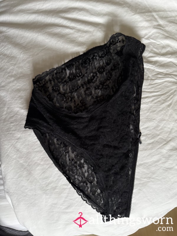 Worn Lace Panties