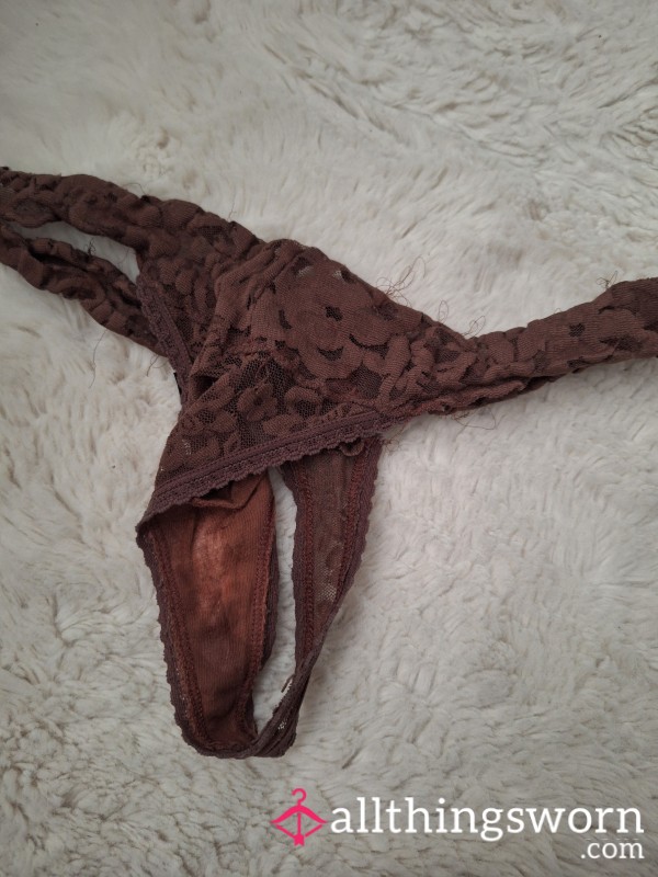 Worn Lace Panties 💕 Soft & Intimate ,available Today, Can Customize 💕