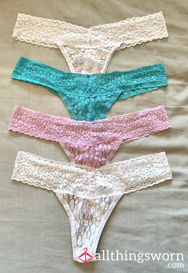 Lace Thongs, Free UK Postage