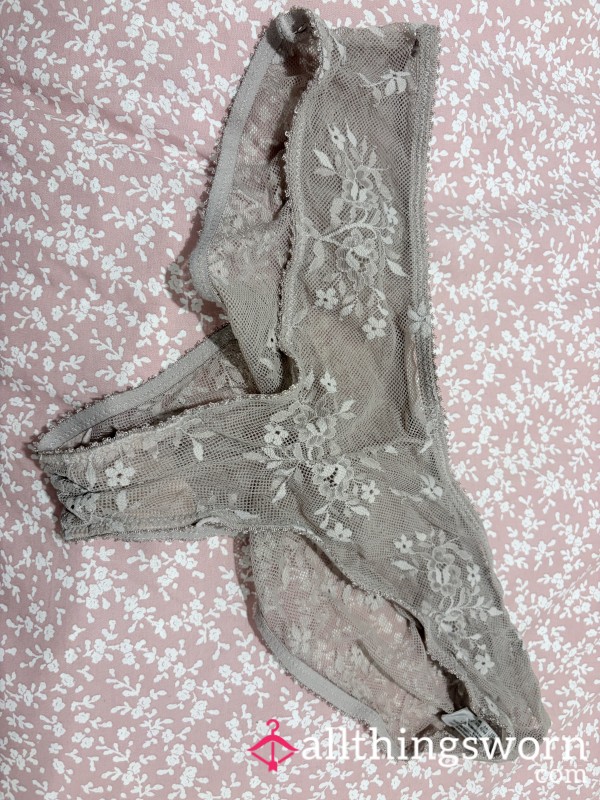Worn Laced Knickers