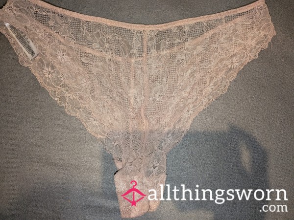 Worn Lacey Thong