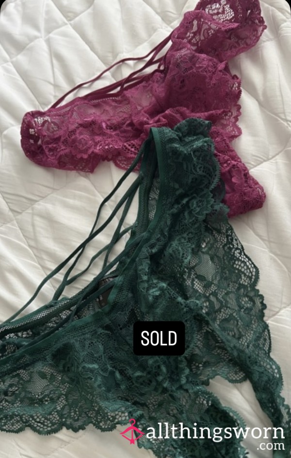 Worn Lacy Panties - Scent Of A Princess 👸🏼🍑