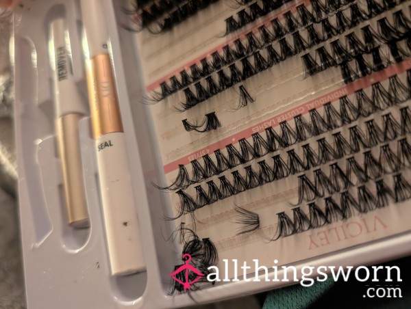 👁️Worn Lash Extensions Batted, Flirted 😉, And Full Of Charm
