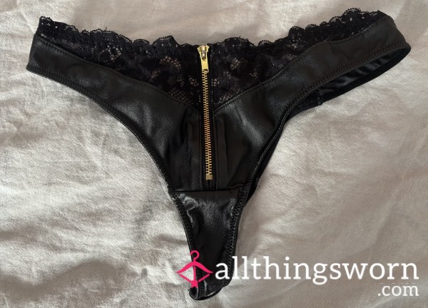 Worn Leather Thong – Night Out At A S** Party