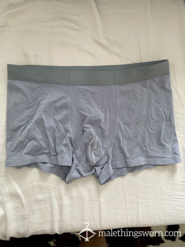 Worn Light Blue Boxer Brief