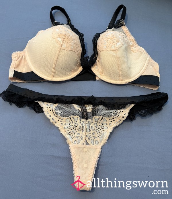 Worn Lingerie Set - Baby Pink