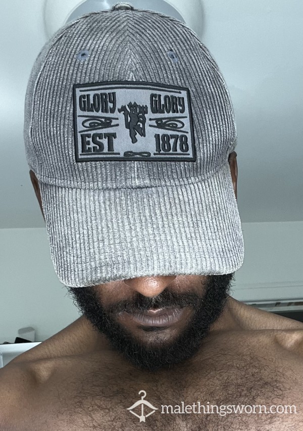 Worn Manchester United Cap, Daily Use (12 Months)