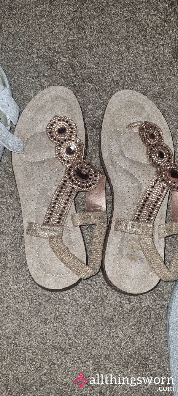 Worn Many Times But Loved Sandals