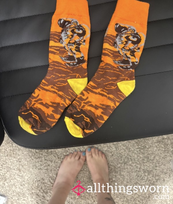 Worn Martian Socks 👩🏻‍🚀