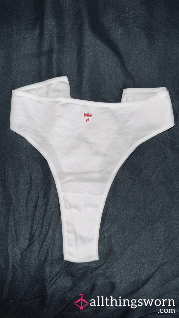 ✨Worn Monday Panties✨