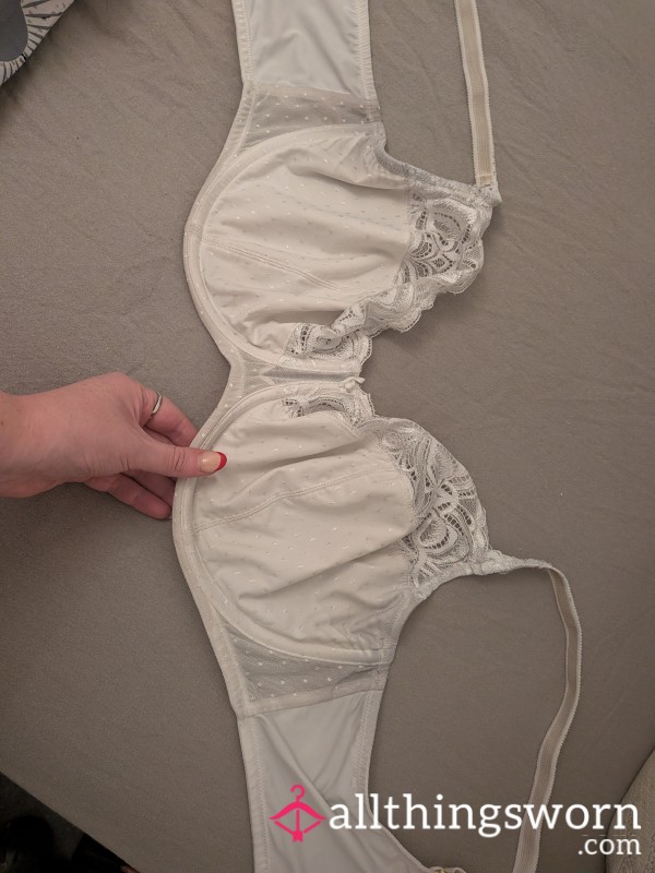 Worn M&S Lace Bra