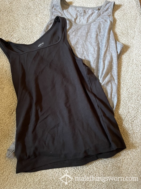“SOLD” Worn Musky Hairy Pits Vest (L)