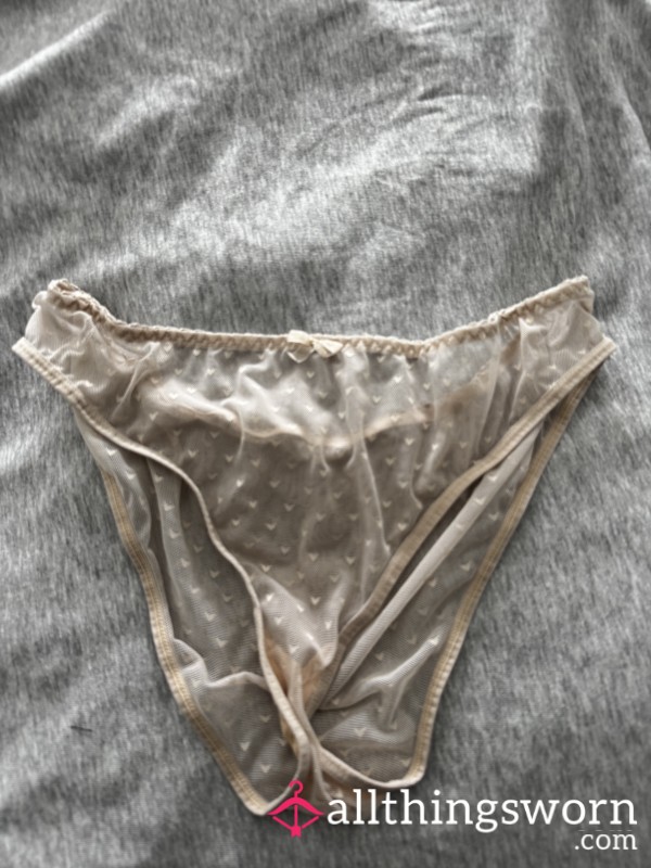 Worn Natural Panties. Worn For A Full Day💖