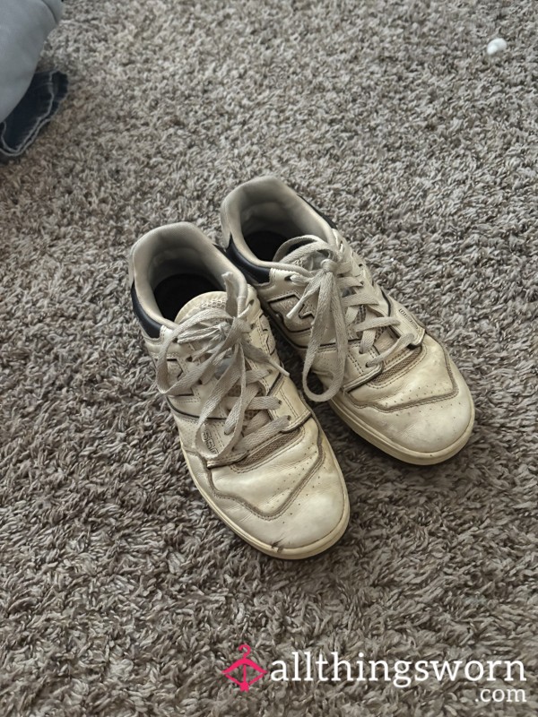 Worn New Balance 550s