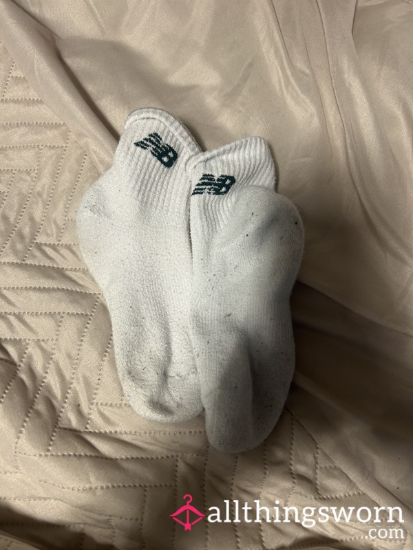 Worn New Balance Socks